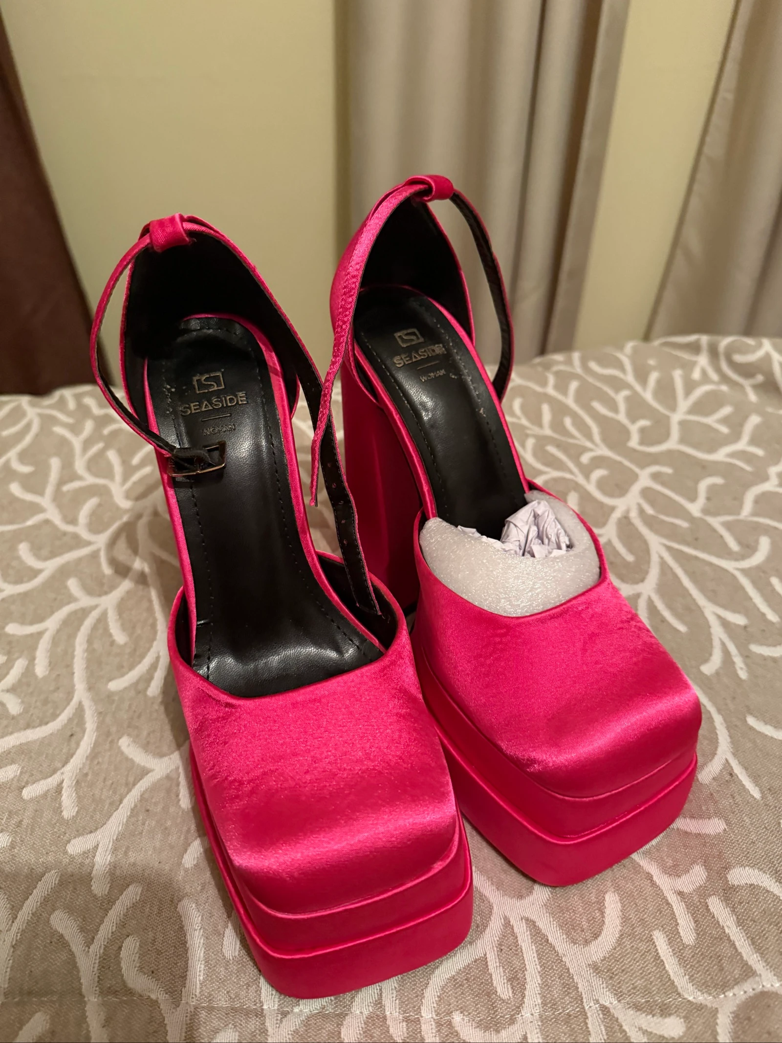 Zapato alto rosa – photo 2